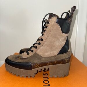 Louis Vuitton combat boot